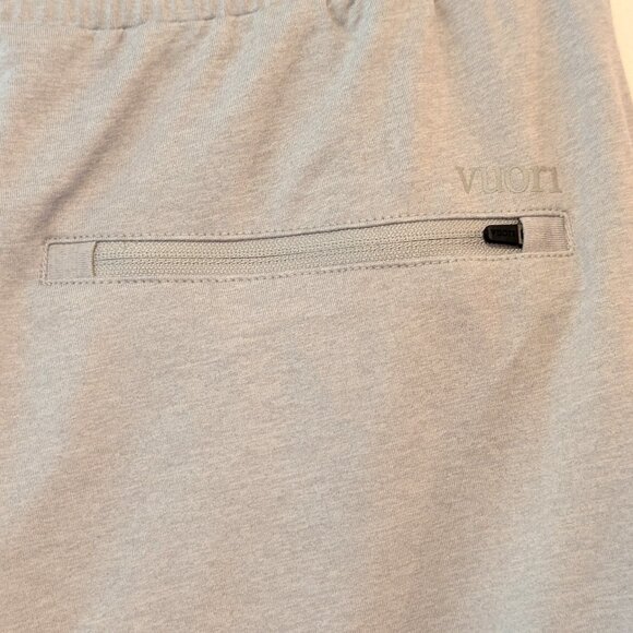 Vuori Mens Sz M Gray Sunday Performance Zip Pockets Drawstring Jogger Sweatpants - Picture 5 of 8